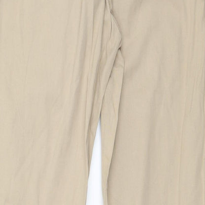 George Womens Beige   Trousers  Size 12 L30 in