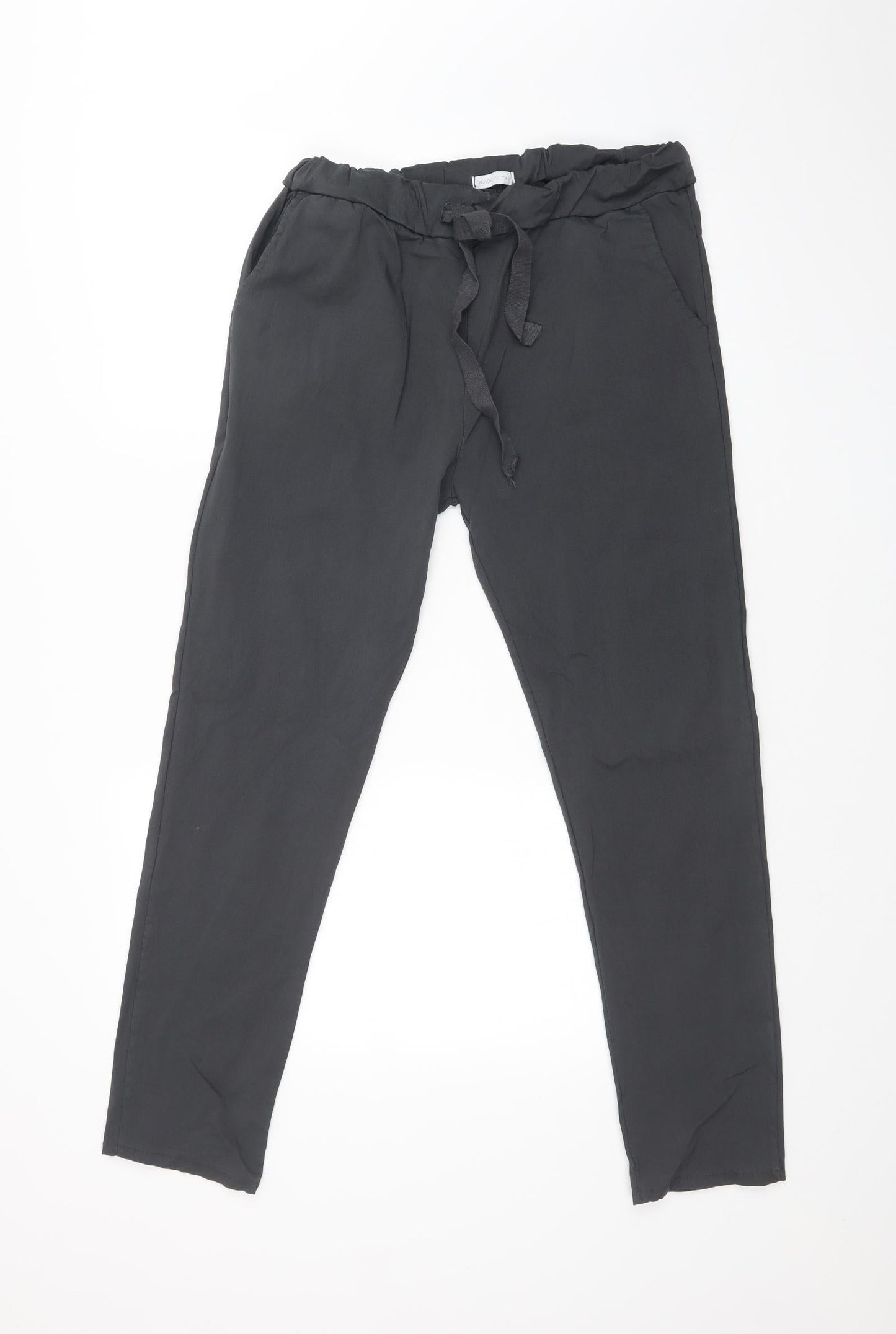 Womens UK Size XL Preworn Regular Fit  Grey Trousers