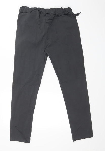 Womens UK Size XL Preworn Regular Fit  Grey Trousers