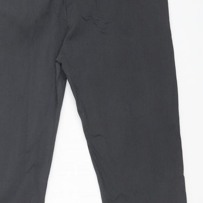 Womens UK Size XL Preworn Regular Fit  Grey Trousers
