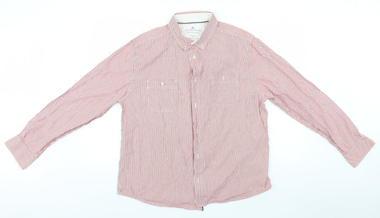 Mens UK Size XL Easy White  Button-Up Long Sleeve Casual Shirt
