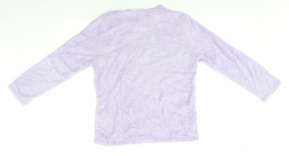Womens UK Size 6 Love to lounge Pink Pullover Jumper