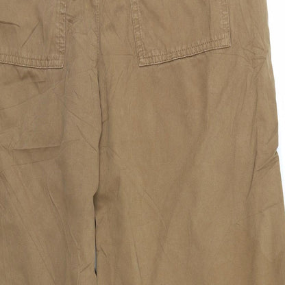 NEXT Womens Brown   Trousers  Size 16 L22 in