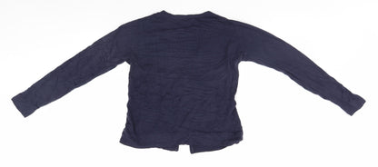 Womens UK Size 10 Marks and Spencer Blue Cardigan Jumper