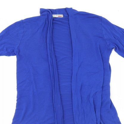 Womens UK Size  Made in Italy Blue Cardigan Jumper