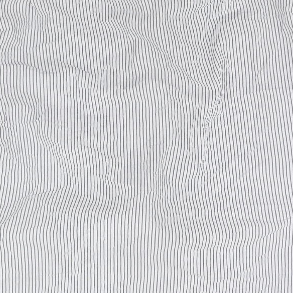 Mens UK Size 44 Marks and Spencer White  Button-Up Long Sleeve Casual Shirt