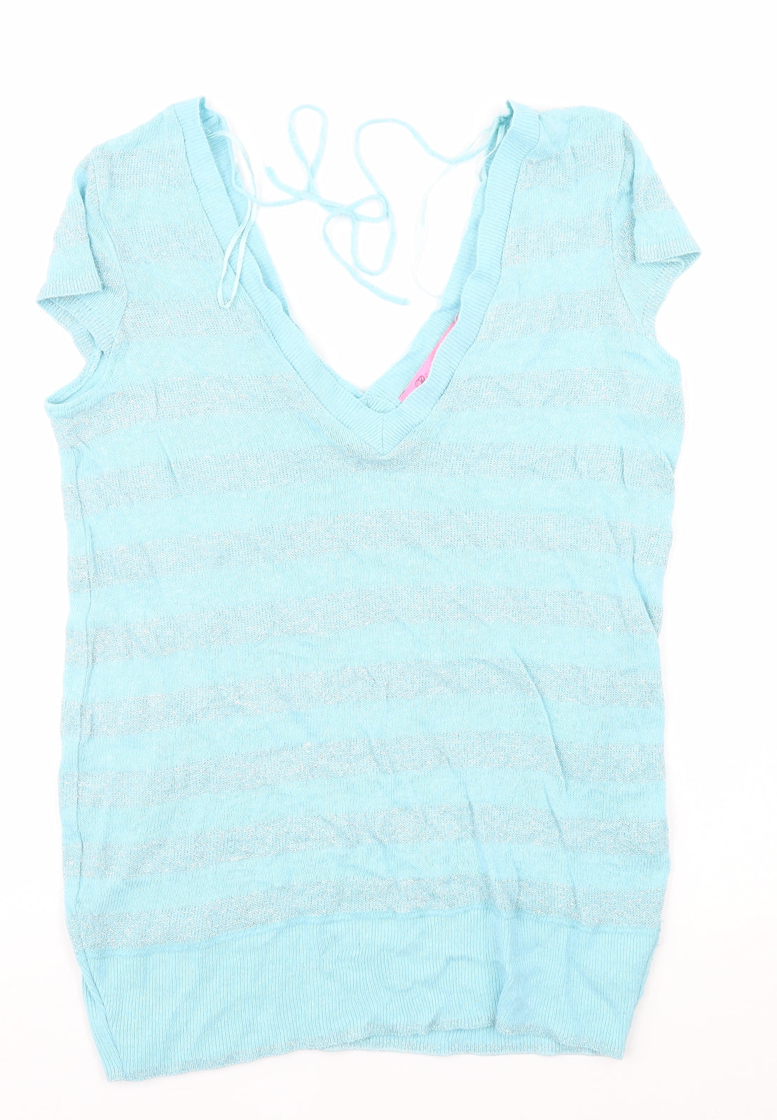 Womens UK Size 10 River Island Blue Pullover Jumper