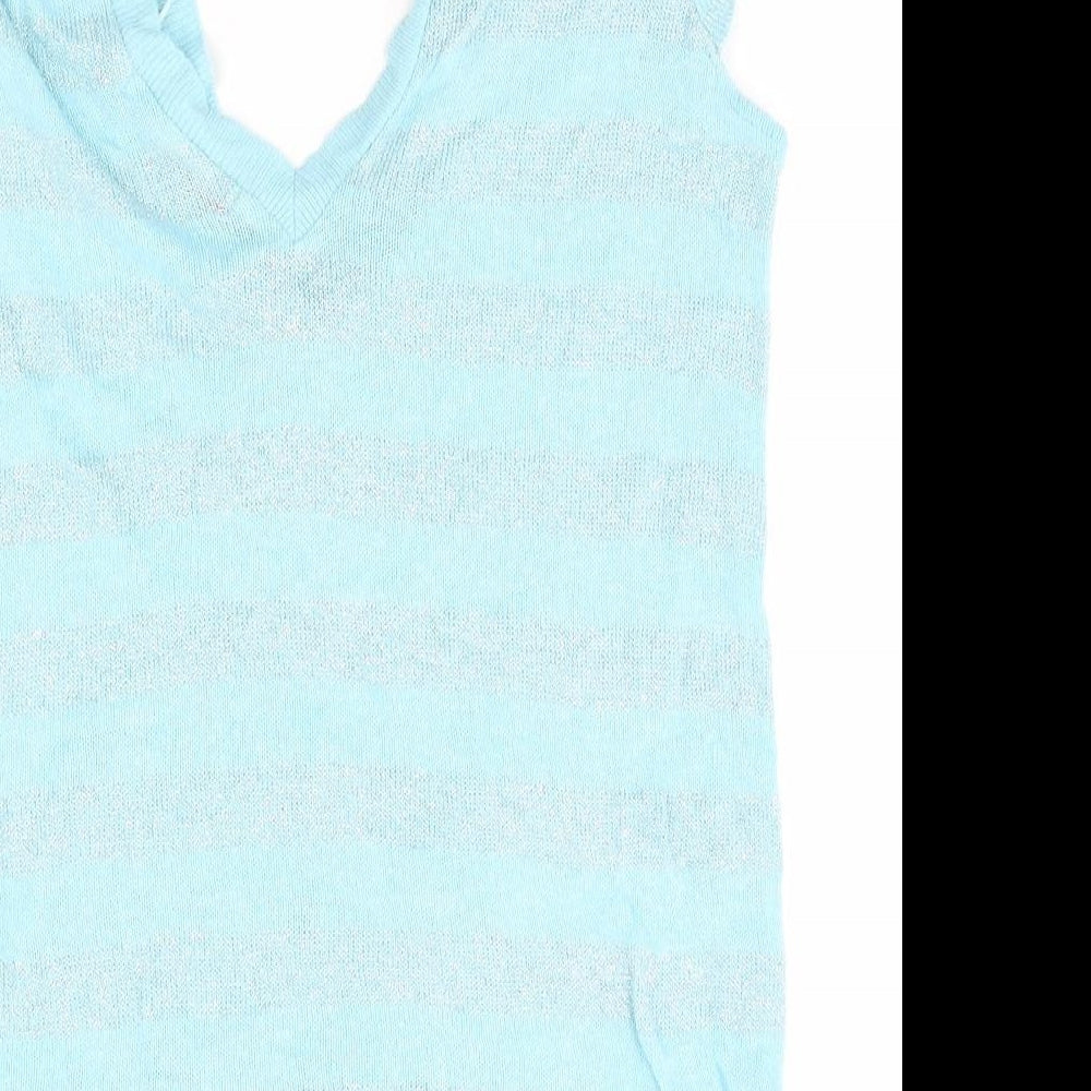 Womens UK Size 10 River Island Blue Pullover Jumper
