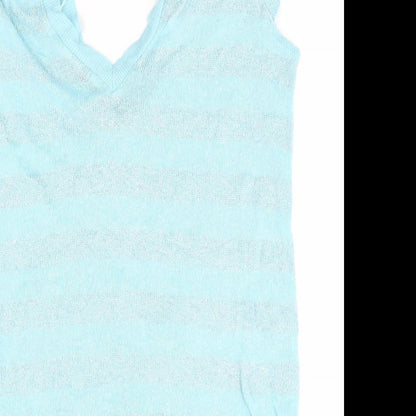 Womens UK Size 10 River Island Blue Pullover Jumper
