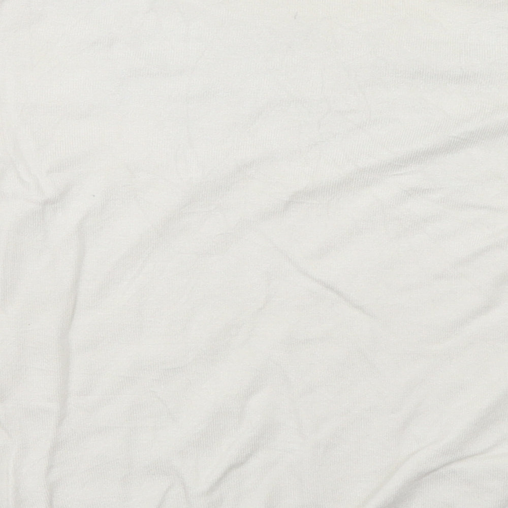 Womens UK Size 8 Marks and Spencer White Pullover Jumper