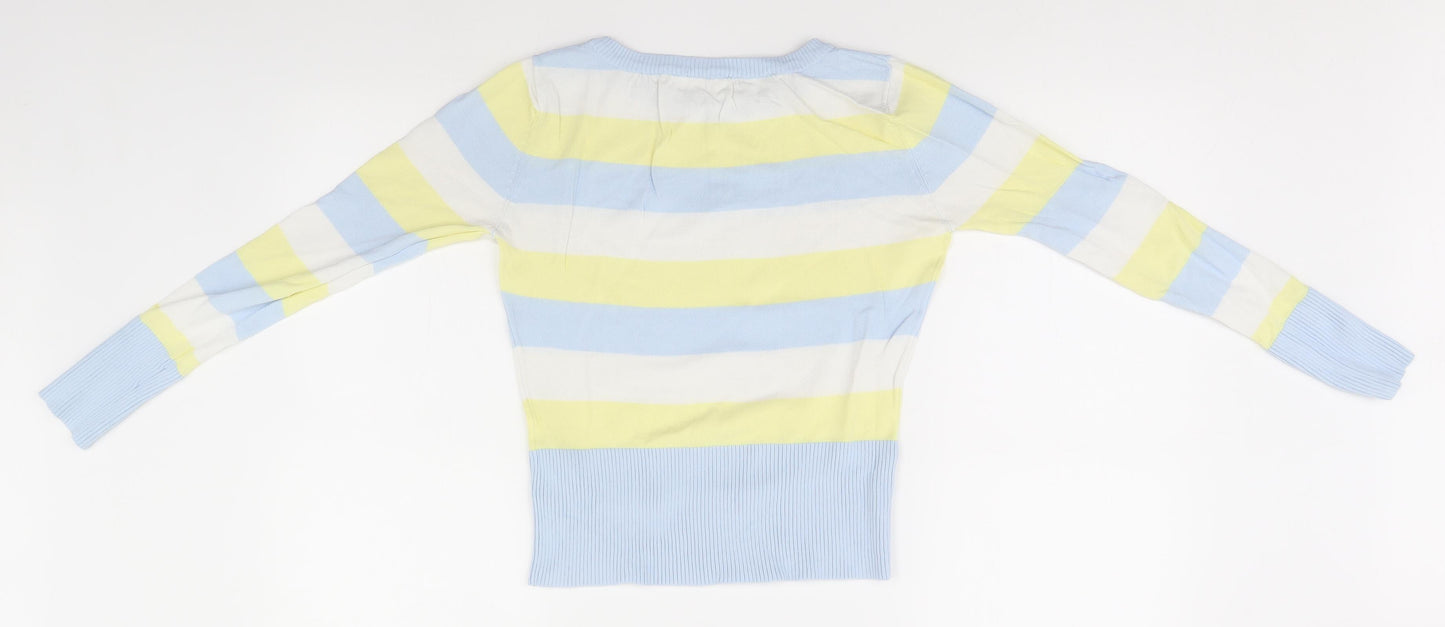 Womens UK Size  Preworn Multicoloured Pullover Jumper