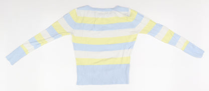 Womens UK Size  Preworn Multicoloured Pullover Jumper