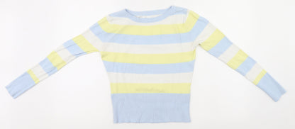 Womens UK Size  Preworn Multicoloured Pullover Jumper