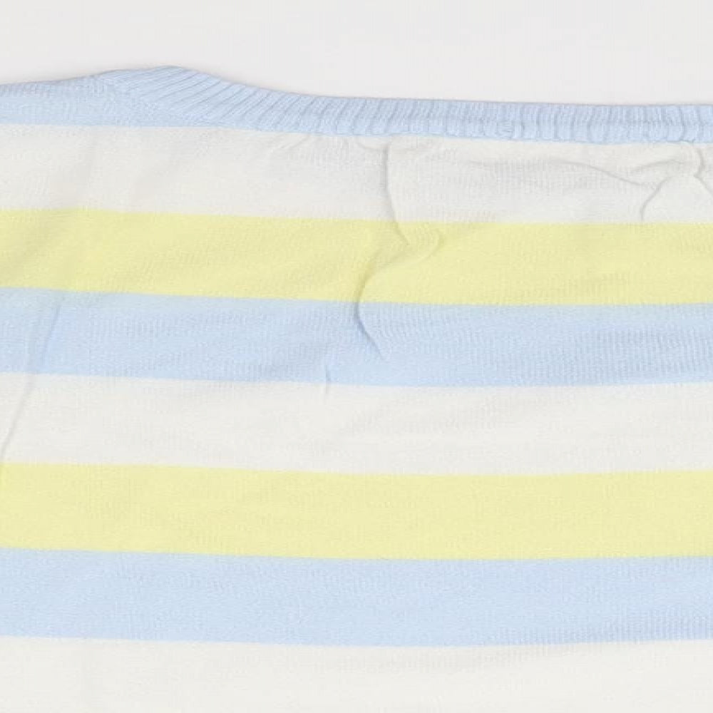 Womens UK Size  Preworn Multicoloured Pullover Jumper