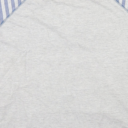 Preworn Mens Grey    Pyjama Top   - Baseball