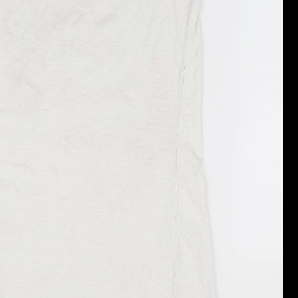 Florence and Fred Womens Ivory Floral   Nightshirt Size 4