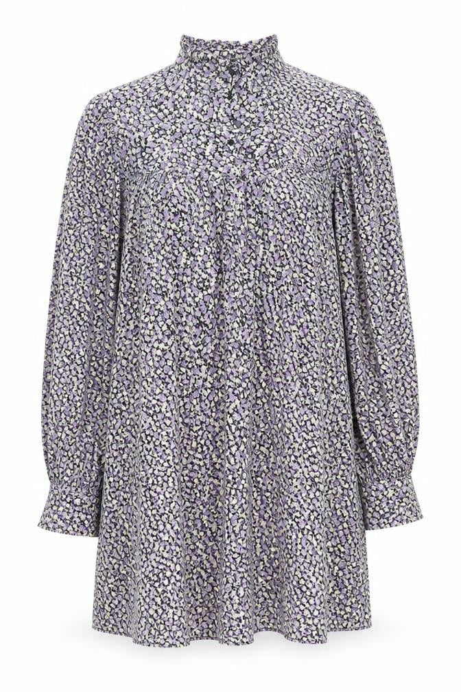 VERO MODA Womens Black Floral  A-Line  Size 12