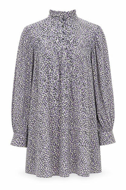 VERO MODA Womens Black Floral  A-Line  Size 12