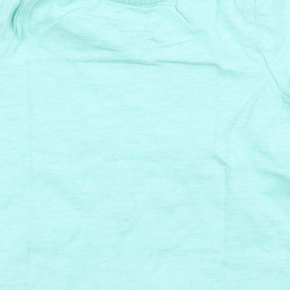 F&F Boys Green   Basic T-Shirt Size 3-6 Months