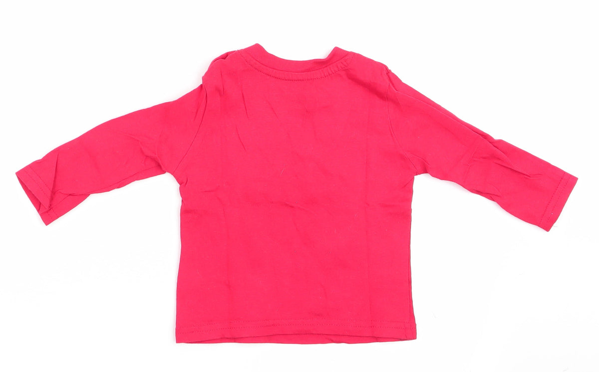 Primark Boys Red   Basic Casual Size 3-6 Months  - Tractor
