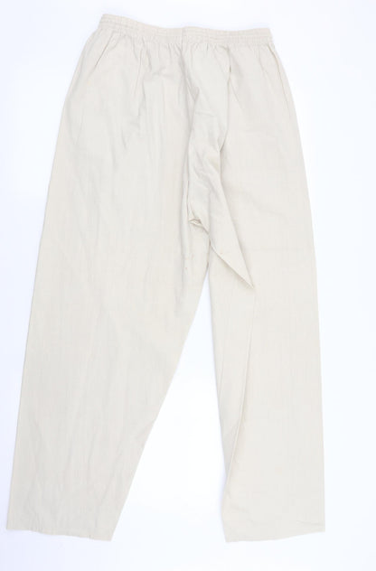 Reybor SL Valle Womens Beige   Trousers  Size M L28 in