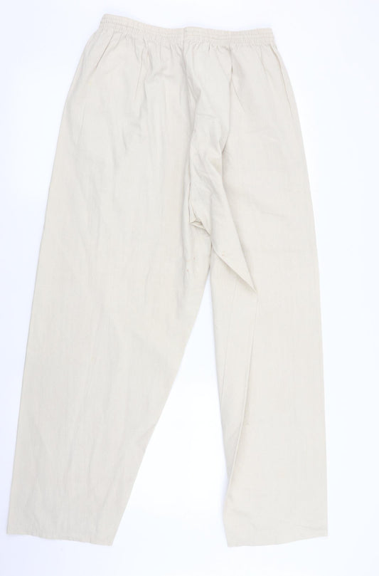 Reybor SL Valle Womens Beige   Trousers  Size M L28 in