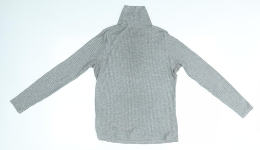 Womens UK Size 12 New Look Grey Pullover Jumper
