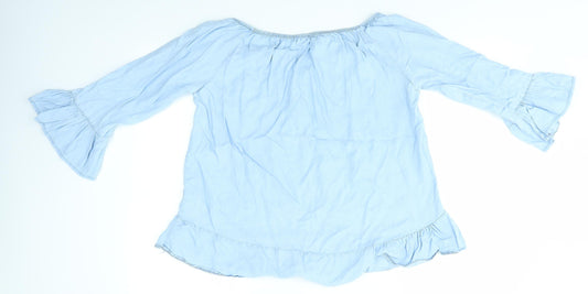 Quiz Womens Blue   Basic Blouse Size M