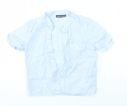 Original Marines Baby Blue   Basic Button-Up Size 12 Months