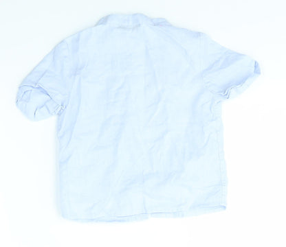 Original Marines Baby Blue   Basic Button-Up Size 12 Months