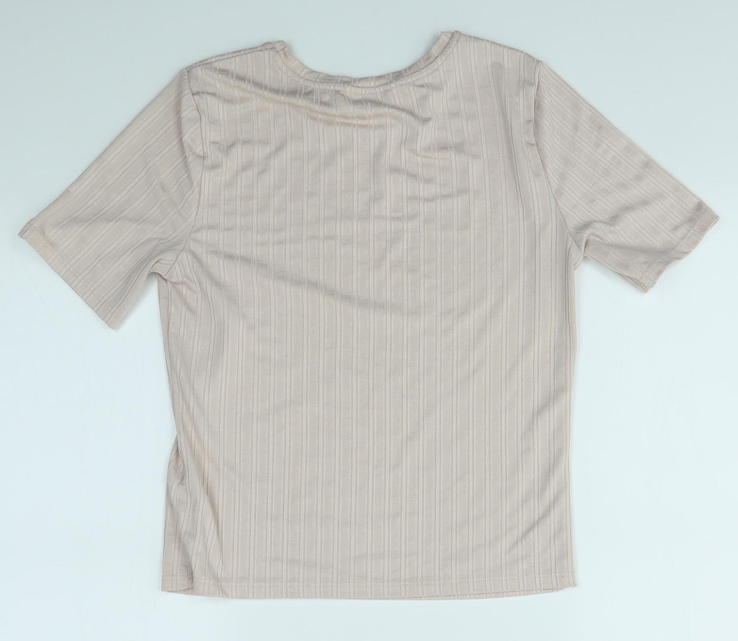 Miss Selfridge Womens Pink   Basic T-Shirt Size 14