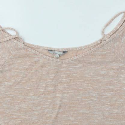 Womens UK Size 16 Peacocks Pink Basic Blouse