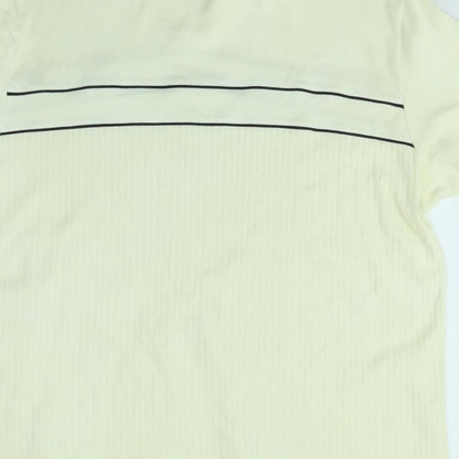 NEXT Mens Yellow    Polo Size XL