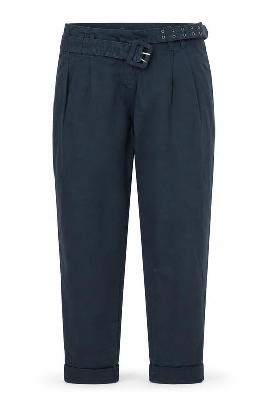 Womens UK Size 8 Yessica Regular Fit  Blue Trousers