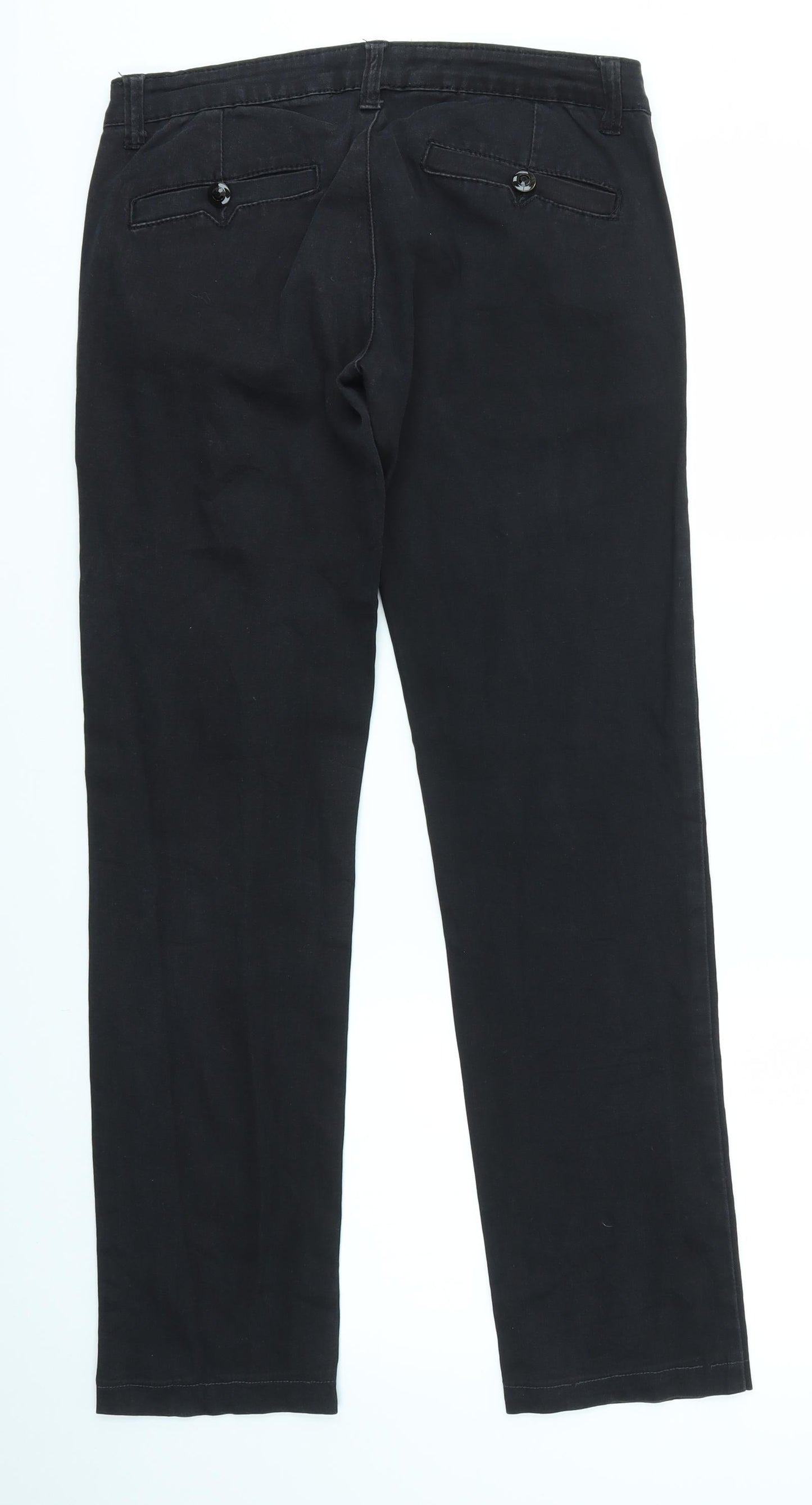 Preworn Womens Black   Straight Jeans Size 29 in L29 in