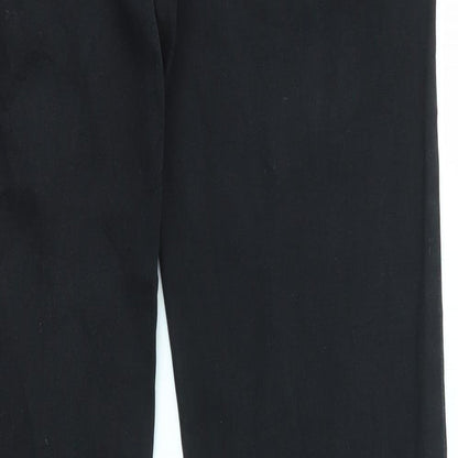 Preworn Womens Black   Straight Jeans Size 29 in L29 in