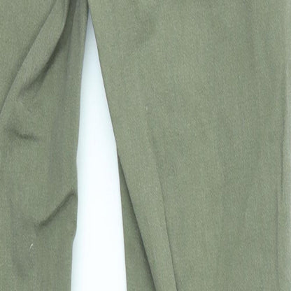 Womens UK Size 8 H&M Regular Fit Skinny Green Jeans