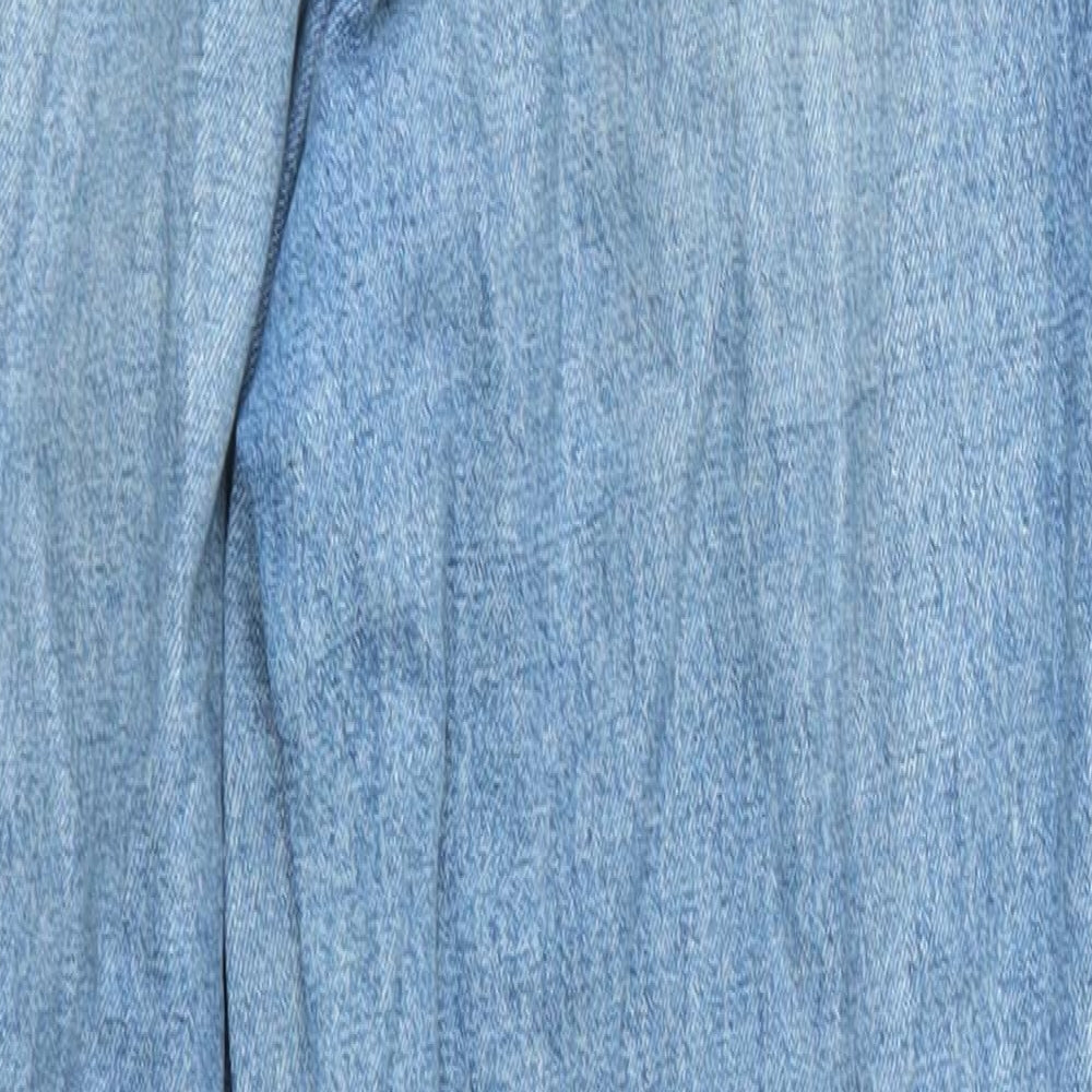 Womens UK Size 12 H&M Regular Fit Straight Blue Jeans