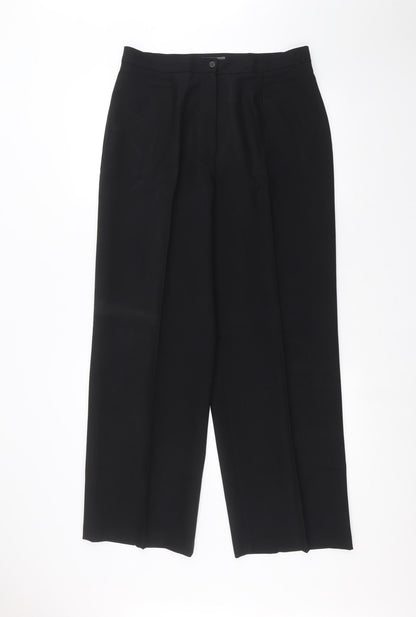 Essentails Womens Black   Trousers  Size 16 L29 in