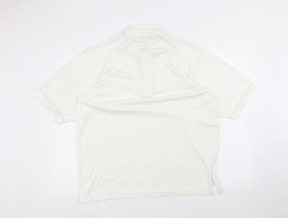 ted taylor Mens White    Polo Size XL