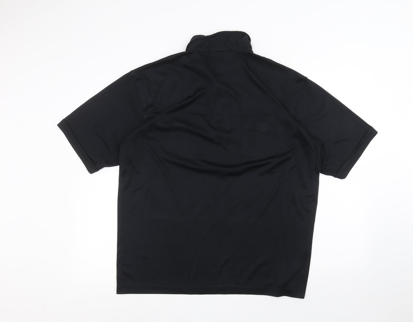 ted taylor Mens Black    Polo Size XL