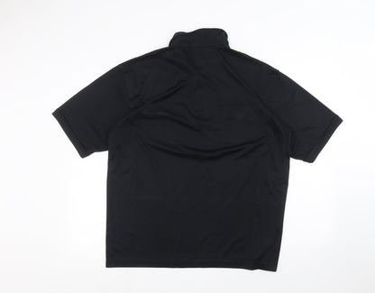 ted taylor Mens Black    Polo Size XL