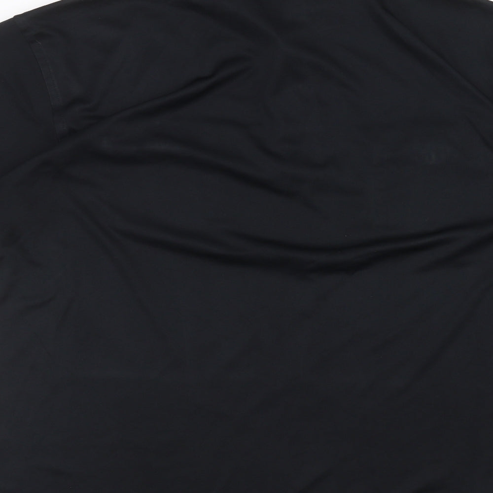 ted taylor Mens Black    Polo Size XL