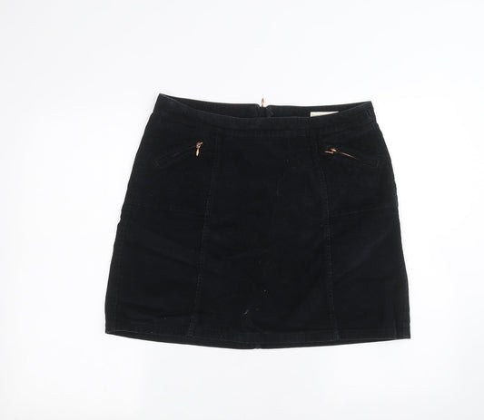 F&F Womens Black   Mini Skirt Size 12