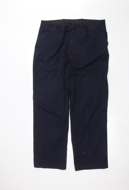 Taylor & Wright Mens Blue   Trousers  Size 36 in L31 in