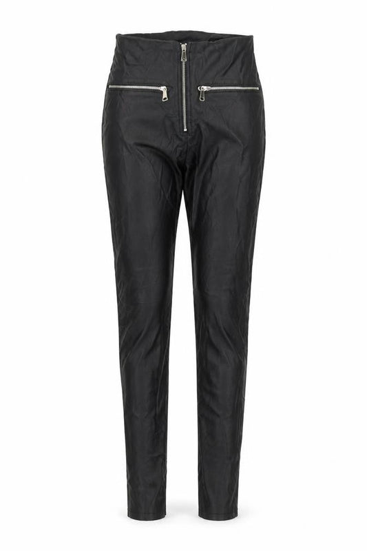 Womens UK Size 6 Boohoo Regular Fit  Black Trousers