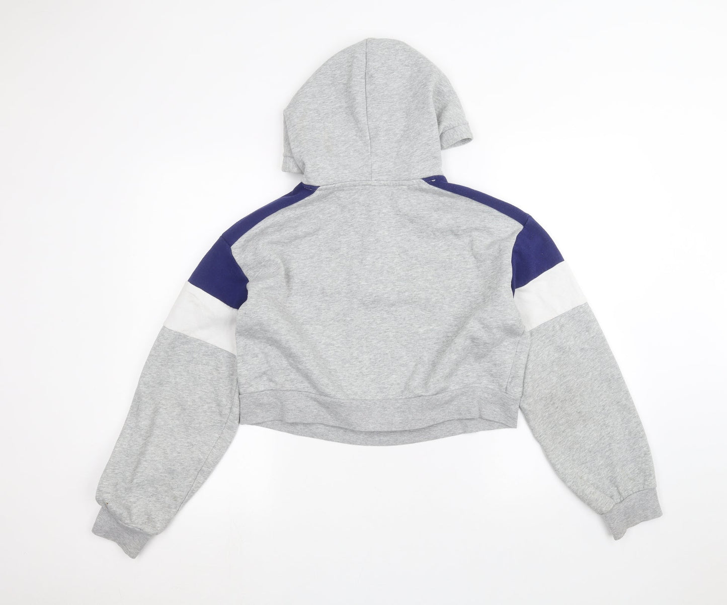 H&M Womens Grey   Pullover Hoodie Size S