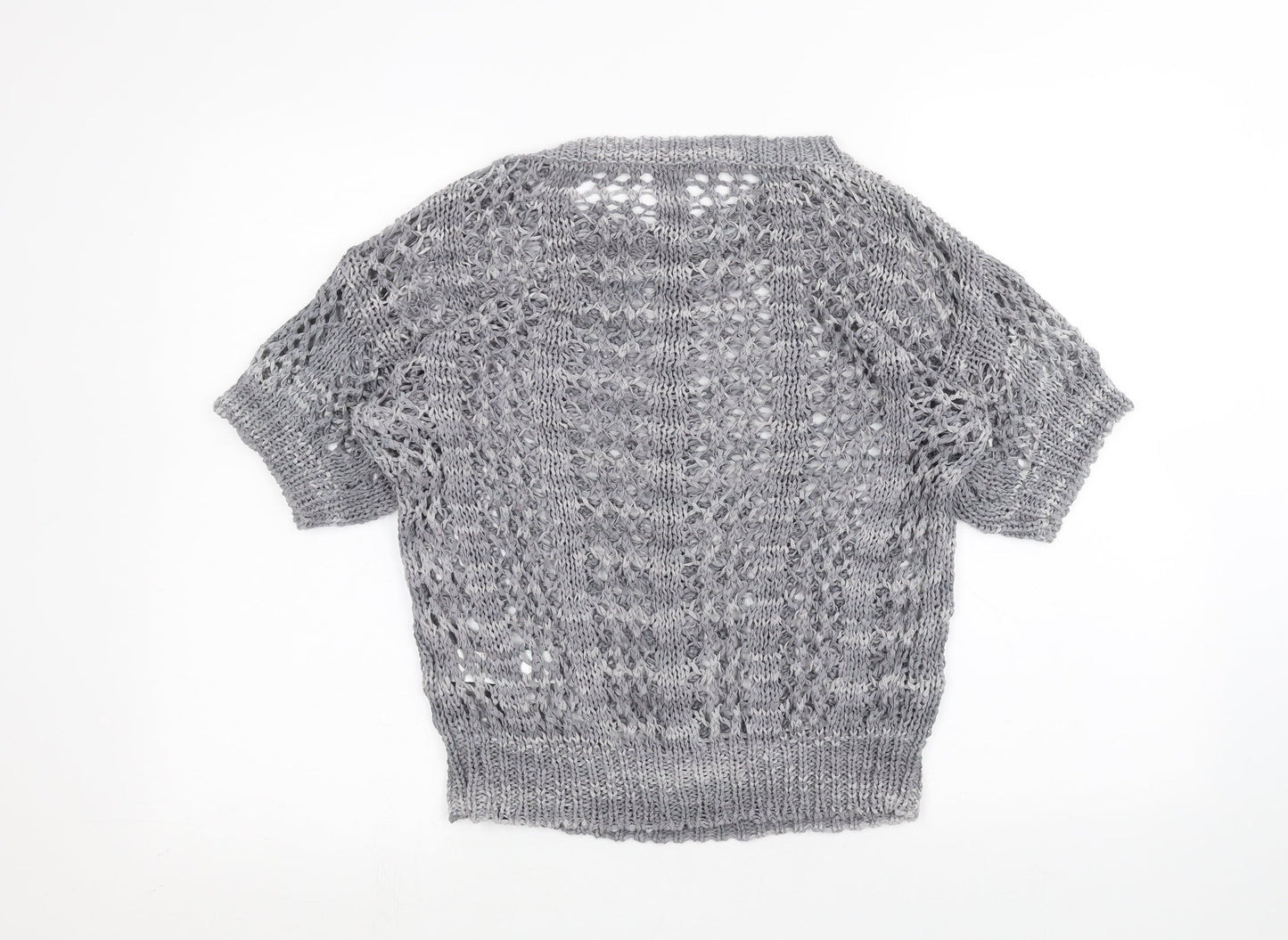 Womens UK Size 10 Marks and Spencer Grey Pullover Jumper
