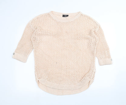 Womens UK Size M Wallis Pink Pullover Jumper