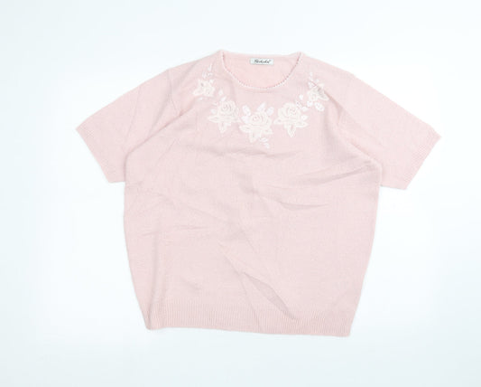 Berkertex Womens Pink   Basic T-Shirt Size 14